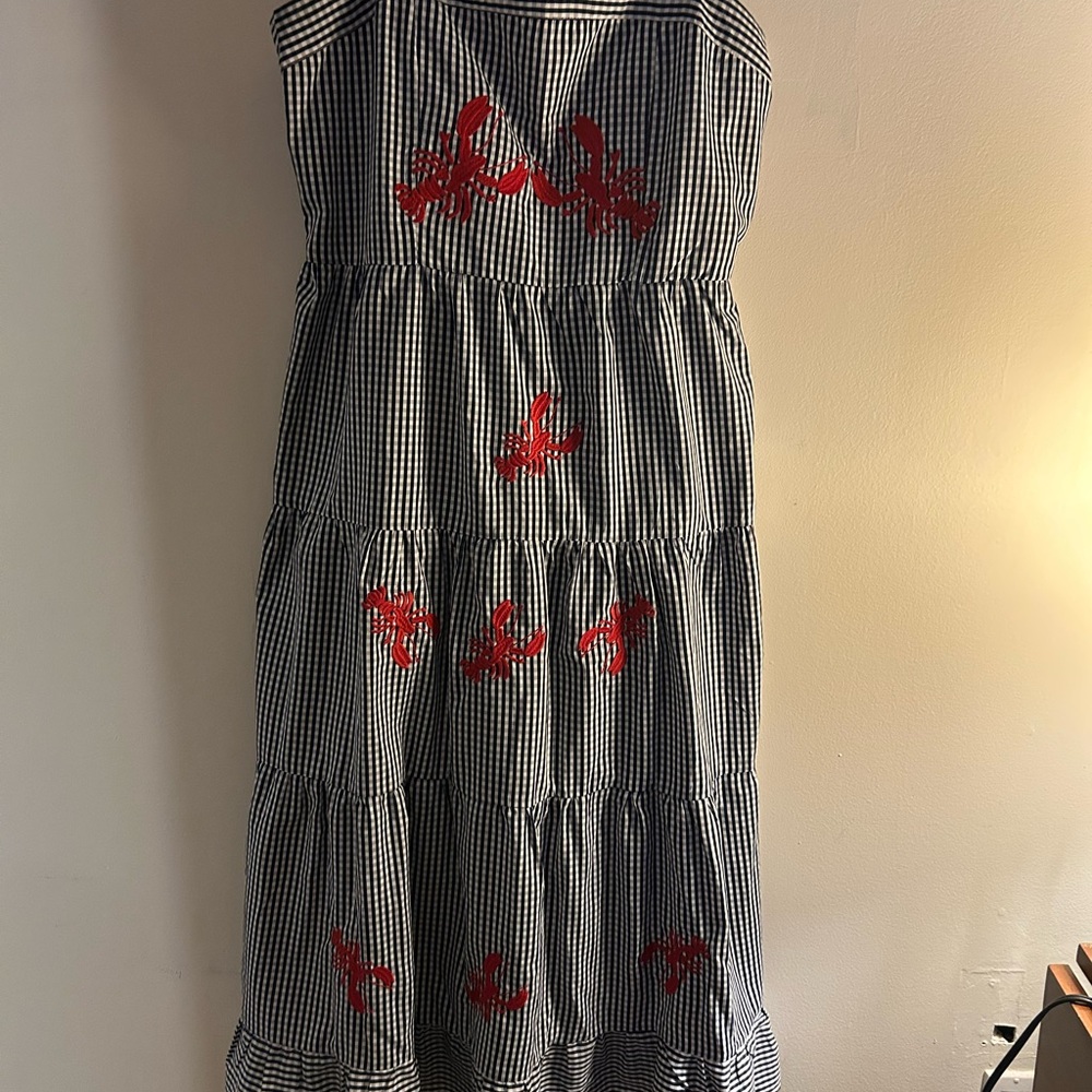Gingham Lobster Dress